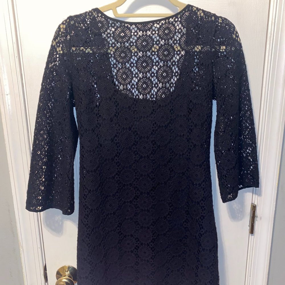 Lilly Pulitzer Black Eyelet Dress (small)